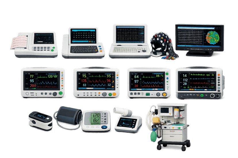 ECG/EEG MACHINE/ MONITORS