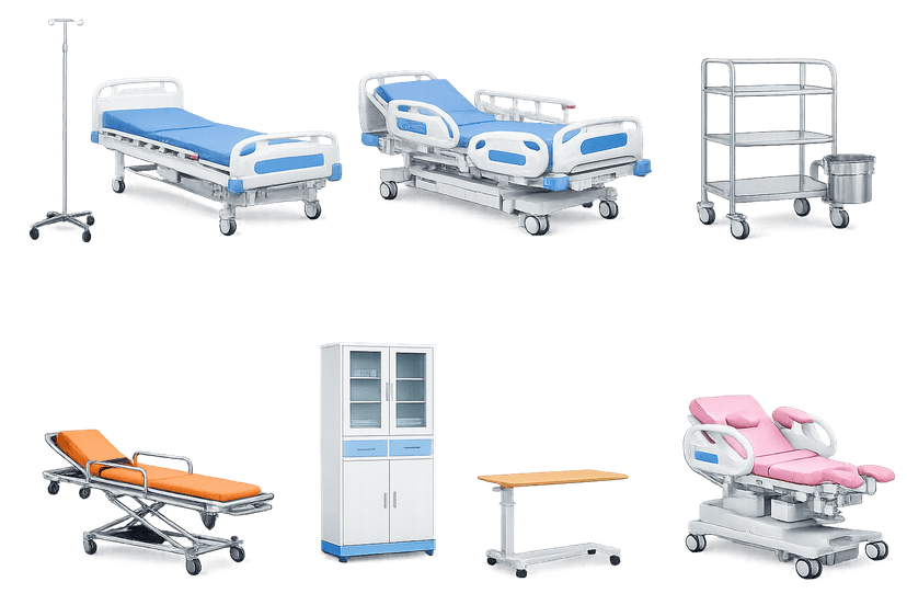 Hospital beds/furnitures